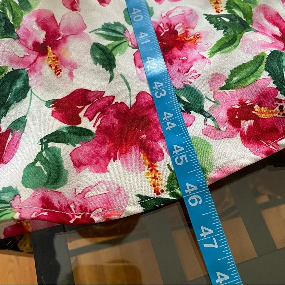 Alexia Admor Pink Floral Summer Garden Emery Dress Size 14 - Picture 14 of 16